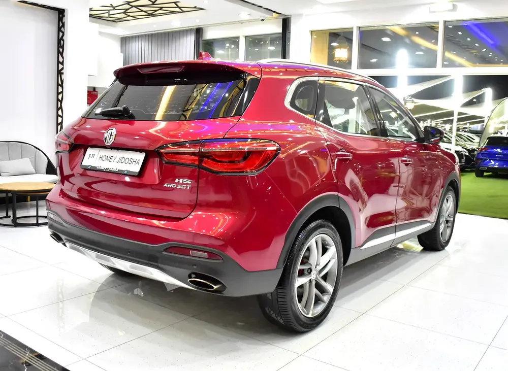 AED 745 EMi for 5Yrs | MG HS Trophy ( 2021 Model ) in Red Color GCC Specs - Image 6