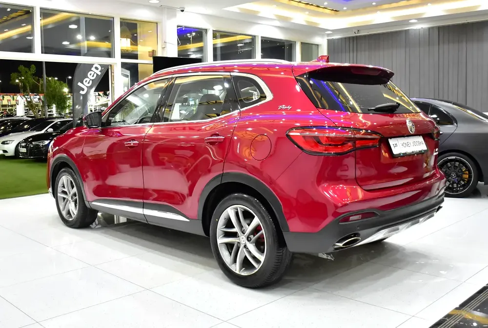 AED 745 EMi for 5Yrs | MG HS Trophy ( 2021 Model ) in Red Color GCC Specs - Image 7