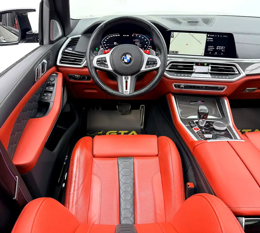 2022 BMW X5M Competition, 2027 BMW Service Pack, Full BMW Service History, Very Low Km, GCC - Image 14