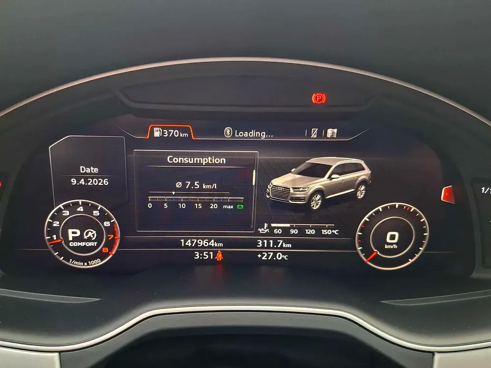 AED 1862/month | 2016 Audi Q7  | GCC Specs | Ref#450047 - Image 17