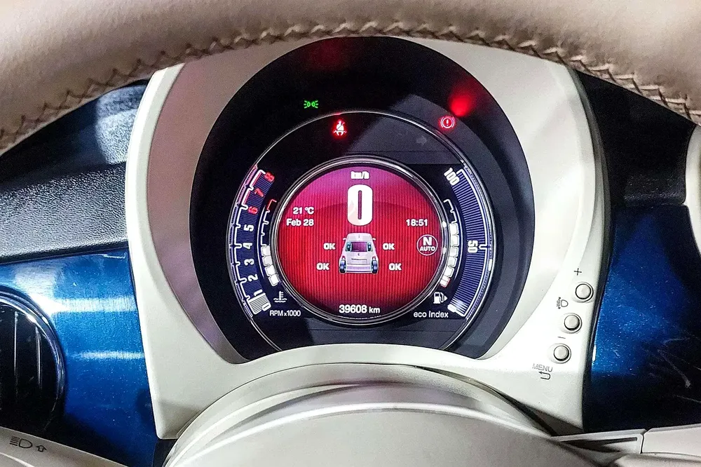 AED 684/month | 2023 Fiat 500 Dolcevita | GCC Specs | Ref#433480 - Image 14