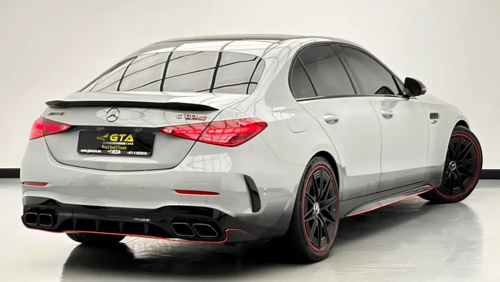 2024 Mercedes-Benz C63s AMG E-Performance F1 Edition, Mercedes Warranty + Service Contract, FSH, GCC - Image 4