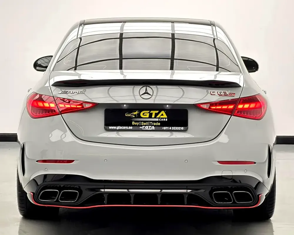2024 Mercedes-Benz C63s AMG E-Performance F1 Edition, Mercedes Warranty + Service Contract, FSH, GCC - Image 5
