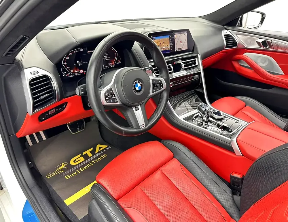 2020 BMW M850i xDrive Gran Coupe, 1 Year Warranty Unlimited KM, BMW Full Service History, GCC - Image 9