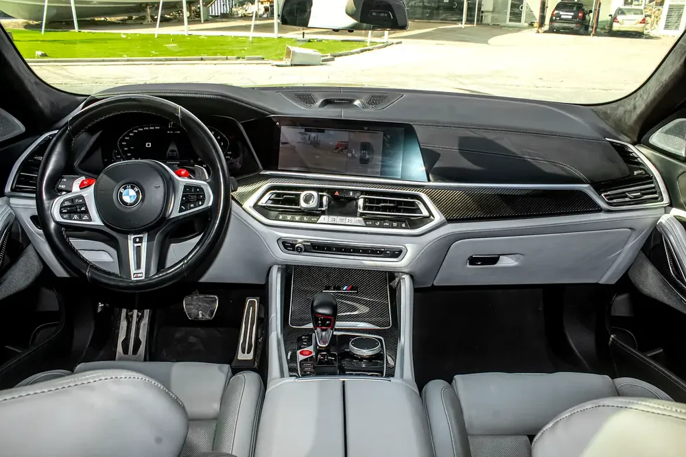 3,900AED M/P With 0% Down Payment 2021 BMW X6M Competition Clean title Full Loaded - Image 13