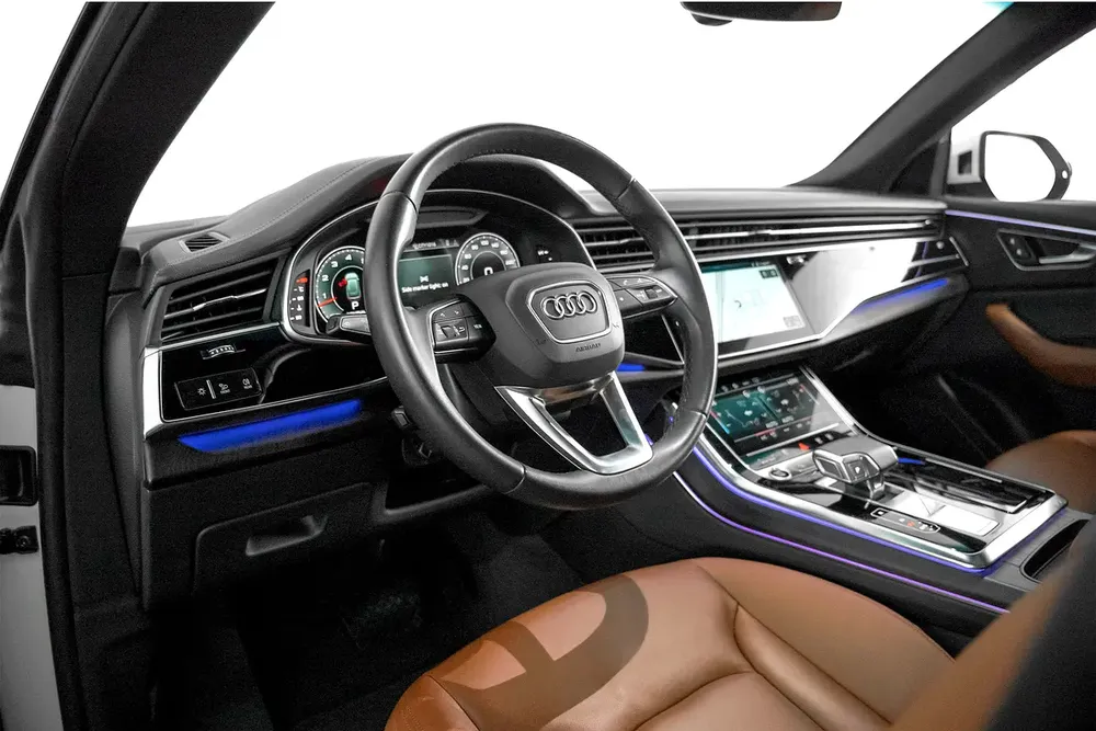 5,125 AED / 60 months | 0% DP | 2023 Audi Q8 55TFSi S-Line / Full Service History / Audi Warranty - Image 7