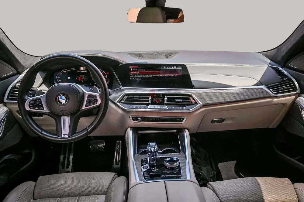 AED 3024/month | 2020 BMW X6 M50i | GCC Specs | Ref#470752 - Image 9