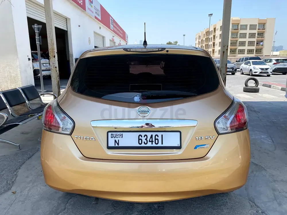 NISSAN TIIDA 2014 SV 1.8 L GCC SPECS VERY GOOD CONDITION CAR SALE - Image 6