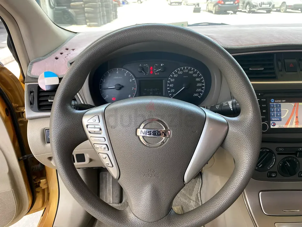 NISSAN TIIDA 2014 SV 1.8 L GCC SPECS VERY GOOD CONDITION CAR SALE - Image 7