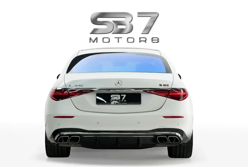 Mercedes-Benz S-Class S 63 AMG 2024 White Matt Original Full Loaded - Image 4