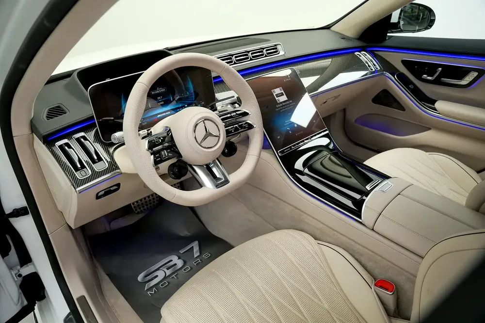 Mercedes-Benz S-Class S 63 AMG 2024 White Matt Original Full Loaded - Image 6