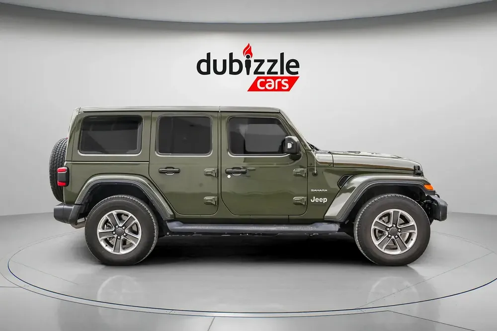 AED 1976/month | 2021 Jeep Wrangler Unlimited Sahara | GCC Specs | Ref#443652 - Image 4