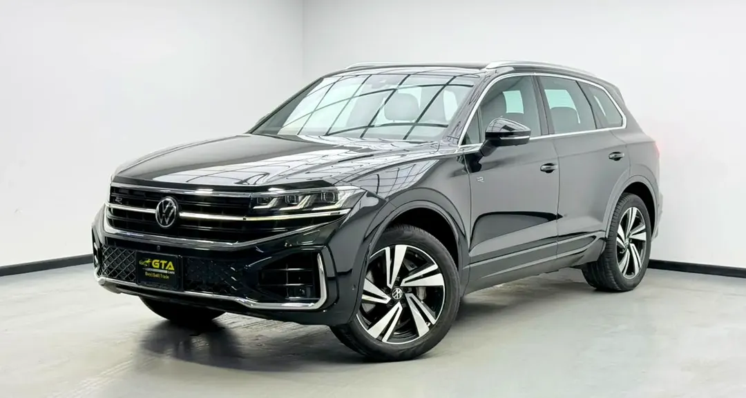 2024 Volkswagen Touareg R-Line, 2029 VW Warranty + Service Pack, Full VW Service History, GCC