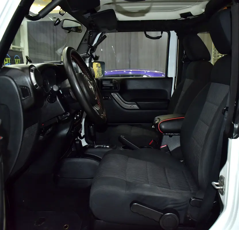 EXCELLENT DEAL for our Jeep Wrangler Sport ( 2012 Model ) in White Color GCC Specs - Image 10