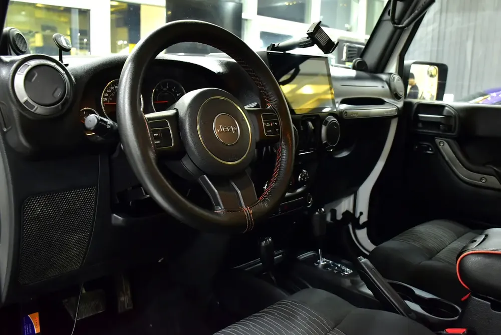 EXCELLENT DEAL for our Jeep Wrangler Sport ( 2012 Model ) in White Color GCC Specs - Image 11