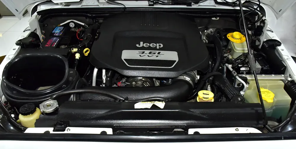 EXCELLENT DEAL for our Jeep Wrangler Sport ( 2012 Model ) in White Color GCC Specs - Image 17