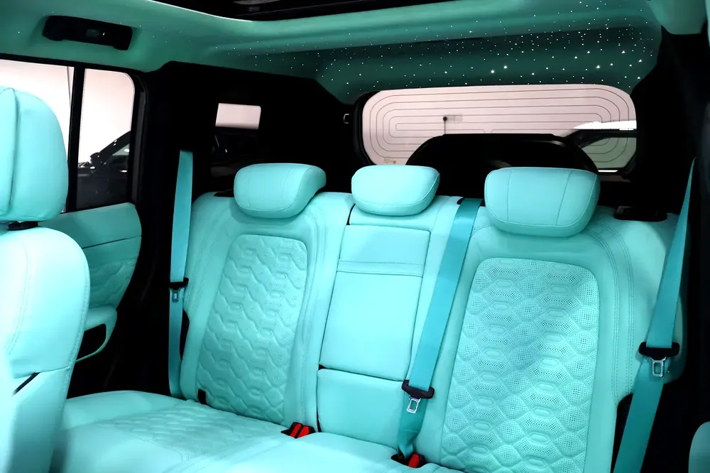 2025!! Jetour T2 || Defender Body Kit || 5 years Warranty || star roof || Interior Tiffany Blue - Image 13