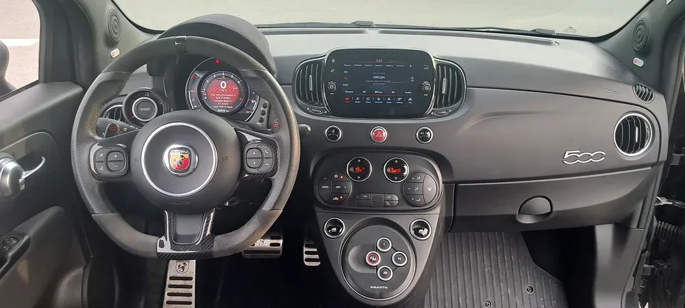 ABARTH 695 TURISMO 2023 FREE SERVICES + WARRANTY AGENCY AL GHANDI +ORGINAL PAINT 100% 1ST OWNER - Image 14