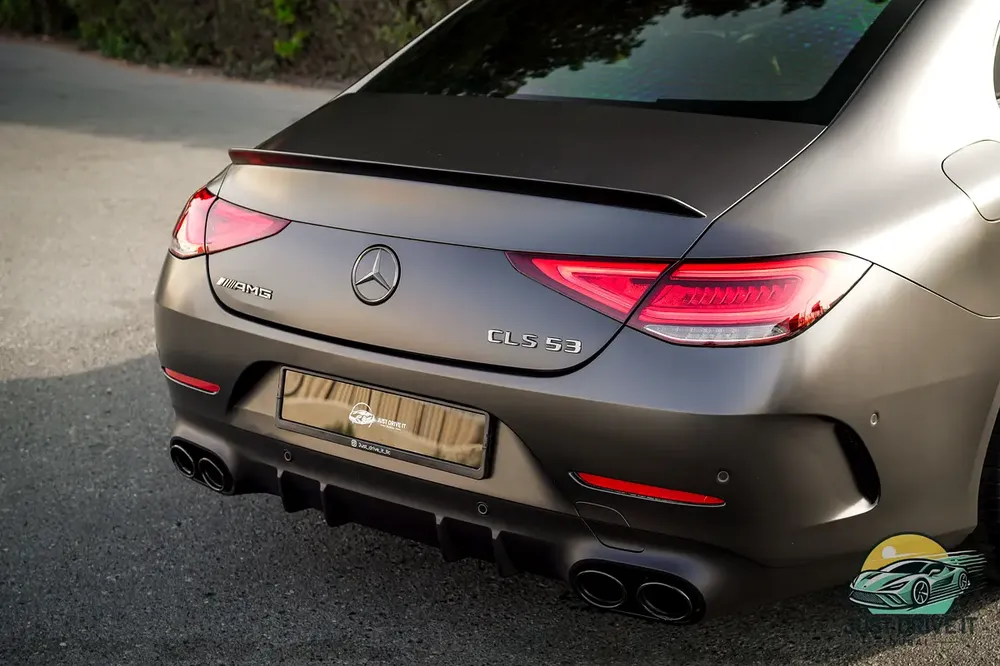 2023 Mercedes-AMG CLS53 | GCC Gargash | Warranty + Service 2028 | Selenite Grey Matte PPF | 23K KMS - Image 4