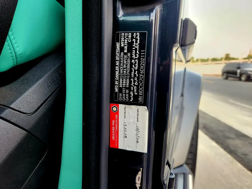 G63 2013 GCC Modified Brabus 50% low price - Image 6