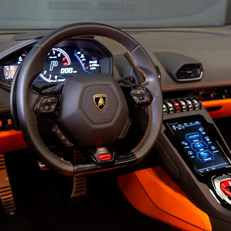 AED 19,147 P.M • 0% Downpayment • Lamborghini Huracan EVO Spyder • 1 Year Warranty - Image 13