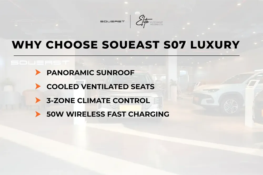 2026 BRAND NEW S07 LUXURY | 7 SEATER | 6 YEARS WARRANTY | 5 YEARS ROAD SIDE ASSISTANCE - Image 17