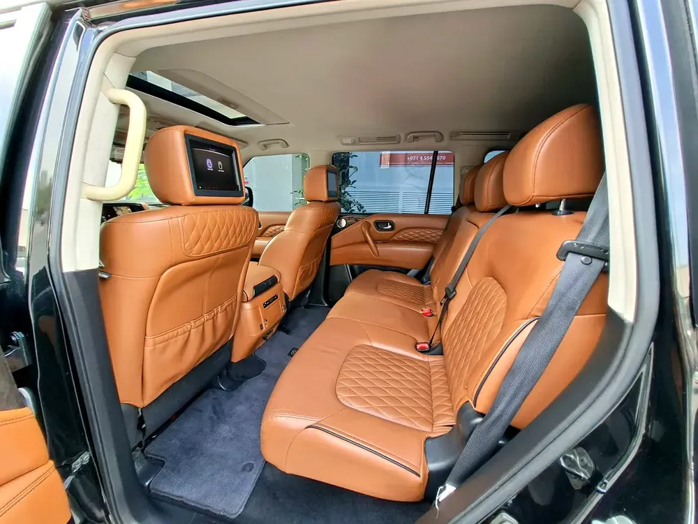 Astonishing QX80 2021 - GCC - Top Option With Radar - Fully Agency Maintained - Excellent Condition - Image 10
