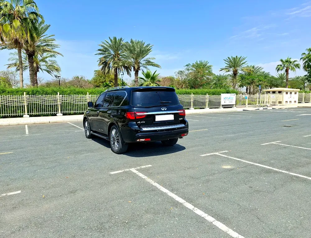 Astonishing QX80 2021 - GCC - Top Option With Radar - Fully Agency Maintained - Excellent Condition - Image 17