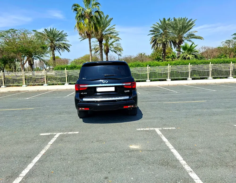 Astonishing QX80 2021 - GCC - Top Option With Radar - Fully Agency Maintained - Excellent Condition - Image 19