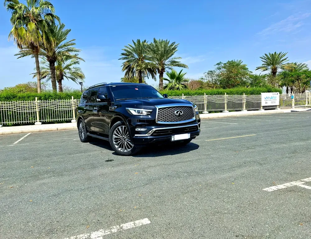 Astonishing QX80 2021 - GCC - Top Option With Radar - Fully Agency Maintained - Excellent Condition - Image 20