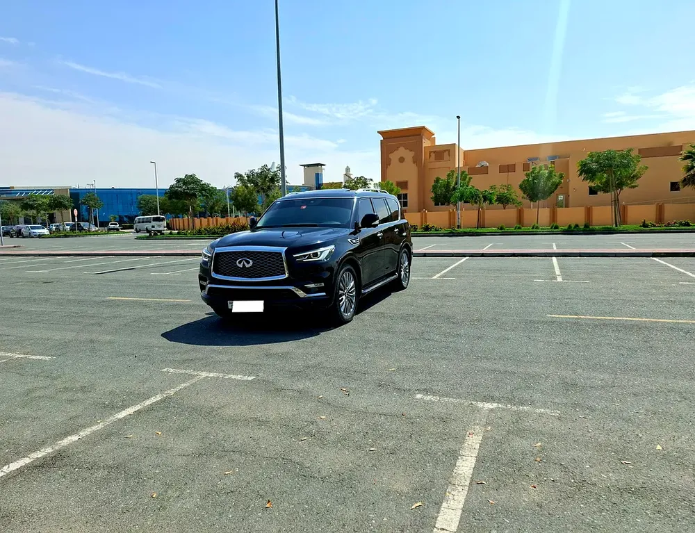 Astonishing QX80 2021 - GCC - Top Option With Radar - Fully Agency Maintained - Excellent Condition - Image 7