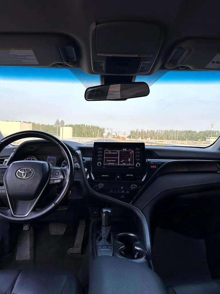 1,050 AED/MONTH | 0% DP | 2022 TOYOTA CAMRY SE | PERFECT CONDITION - Image 7