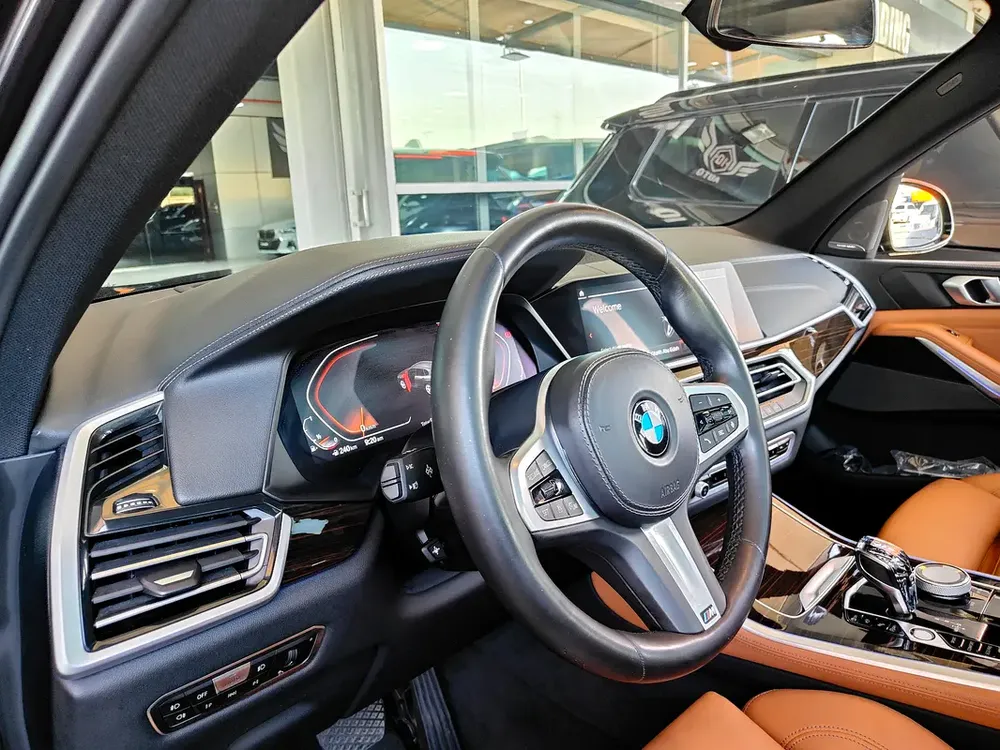 AED 1,990 P.M | 2021 BMW X5 xDrive40i XLine | Under Warranty | GCC | - Image 12