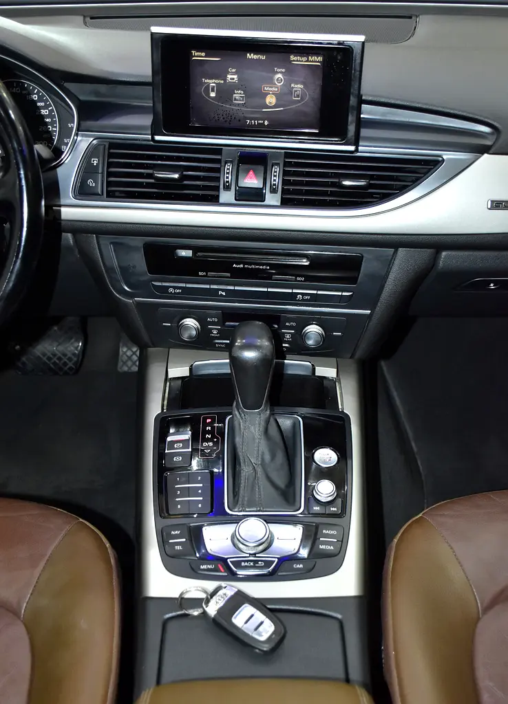 EXCELLENT DEAL for our Audi A6 35FSi Quattro ( 2016 Model ) in Black Color GCC Specs - Image 13