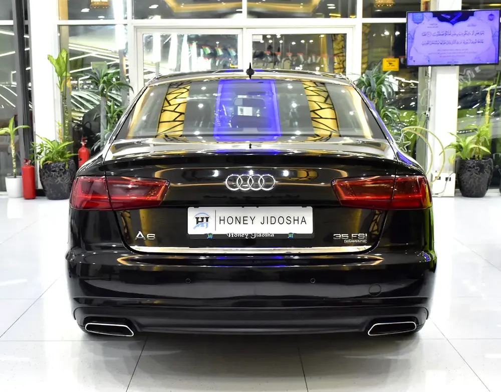 EXCELLENT DEAL for our Audi A6 35FSi Quattro ( 2016 Model ) in Black Color GCC Specs - Image 4