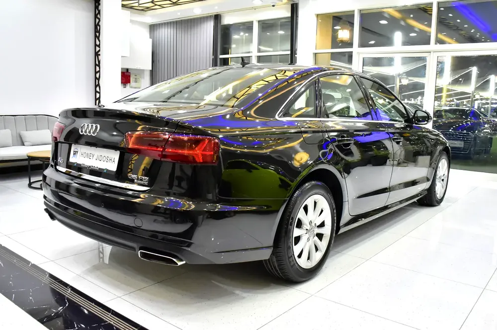 EXCELLENT DEAL for our Audi A6 35FSi Quattro ( 2016 Model ) in Black Color GCC Specs - Image 5