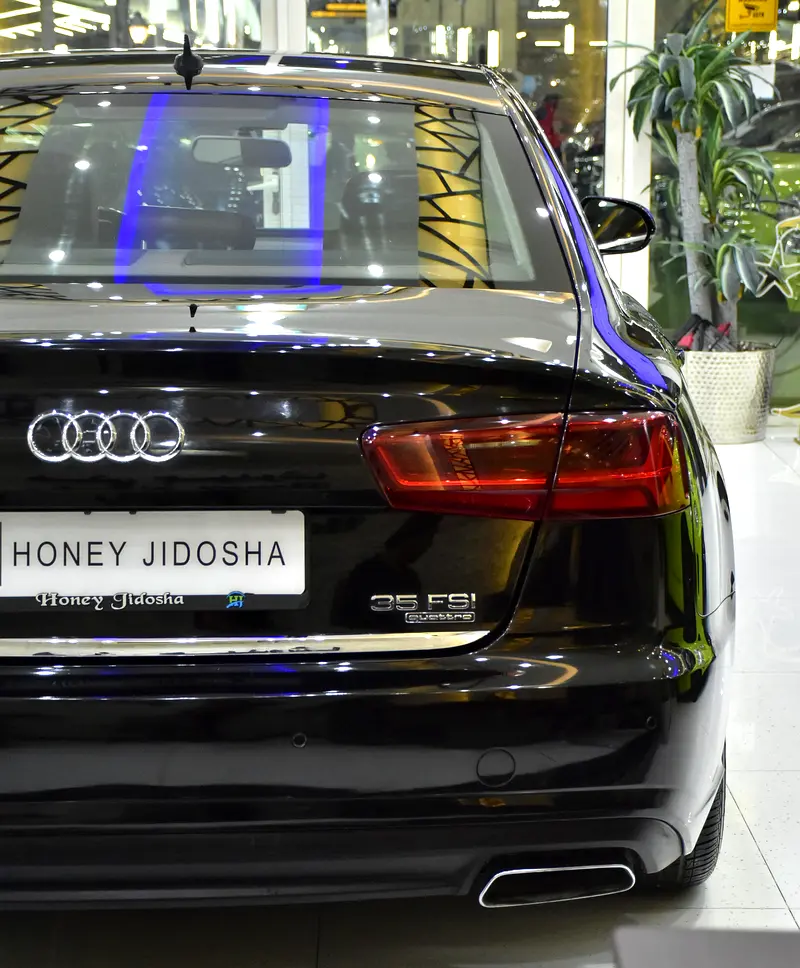 EXCELLENT DEAL for our Audi A6 35FSi Quattro ( 2016 Model ) in Black Color GCC Specs - Image 8