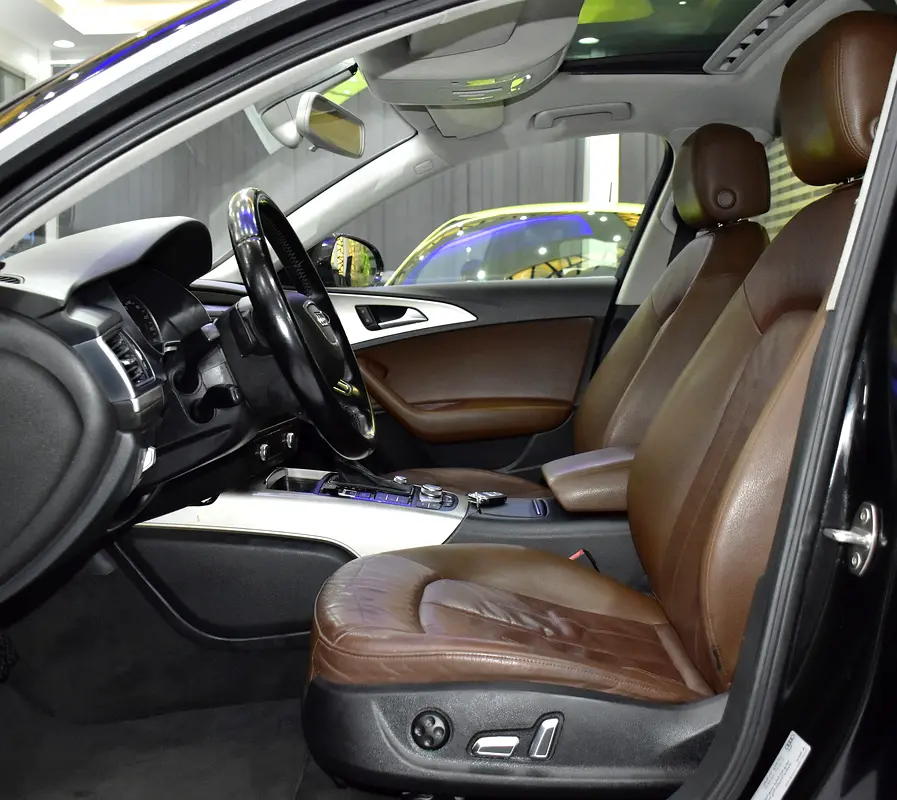EXCELLENT DEAL for our Audi A6 35FSi Quattro ( 2016 Model ) in Black Color GCC Specs - Image 9