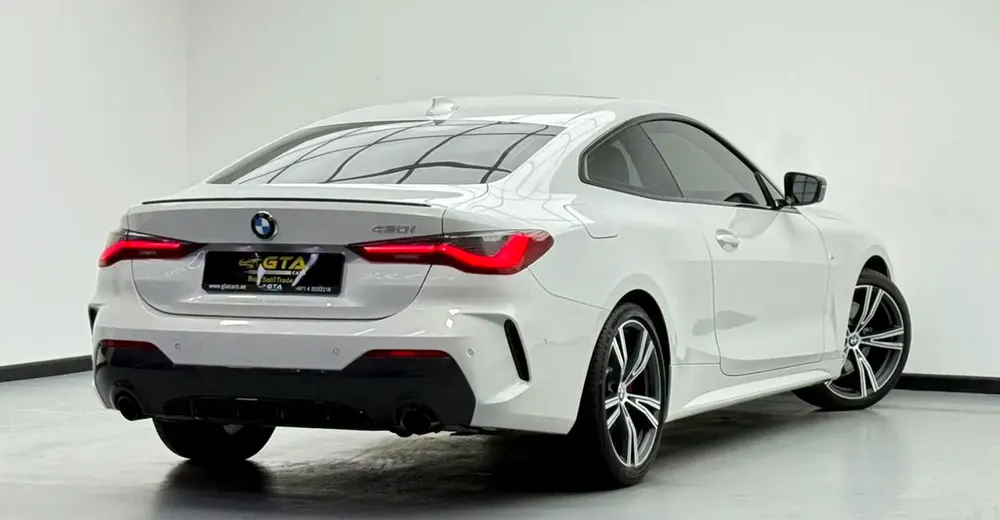2021 BMW 430i M-Sport Coupe, 2026 BMW Warranty + Service Pack, Full BMW Service History, GCC - Image 4