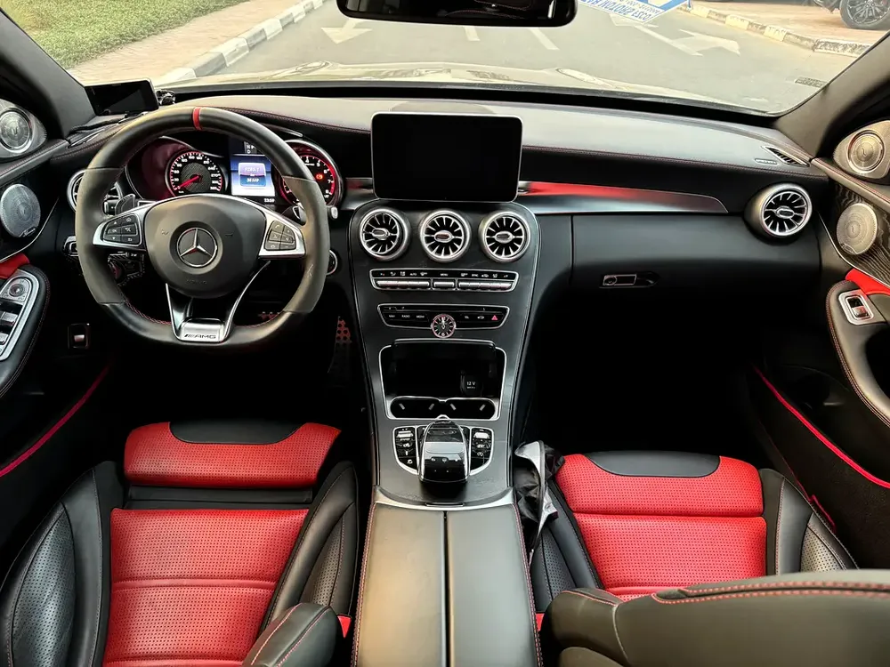 MERCEDES C63s AMG FRESH JAPAN IMPORT 4.5 GRADE WITH FULL HISTORY - Image 14