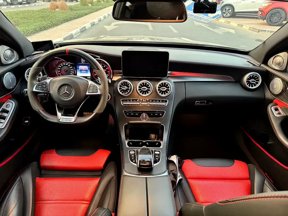MERCEDES C63s AMG FRESH JAPAN IMPORT 4.5 GRADE WITH FULL HISTORY - Image 15