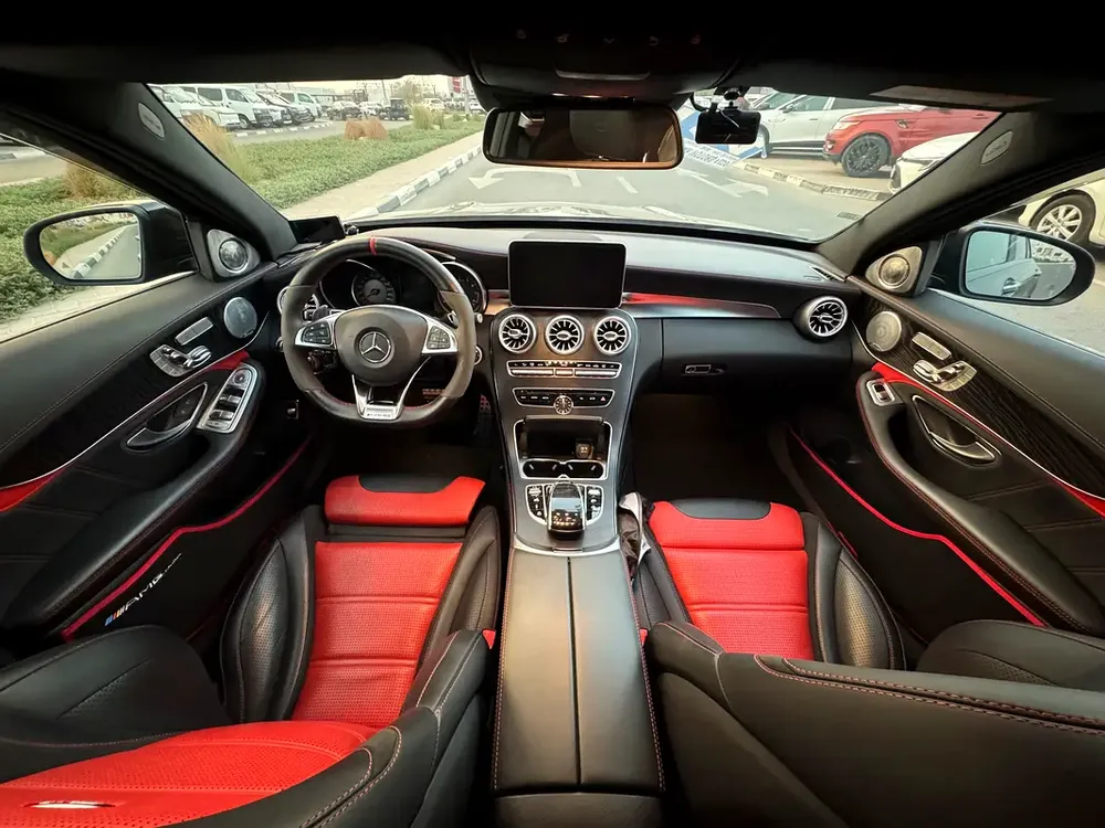 MERCEDES C63s AMG FRESH JAPAN IMPORT 4.5 GRADE WITH FULL HISTORY - Image 16