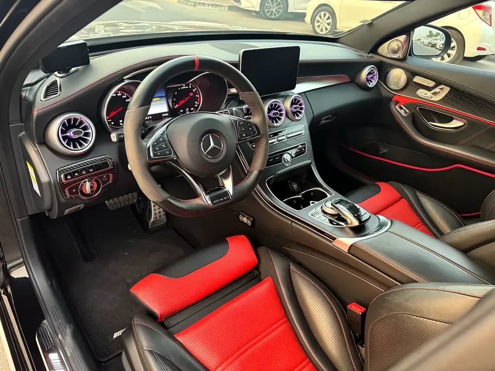 MERCEDES C63s AMG FRESH JAPAN IMPORT 4.5 GRADE WITH FULL HISTORY - Image 8