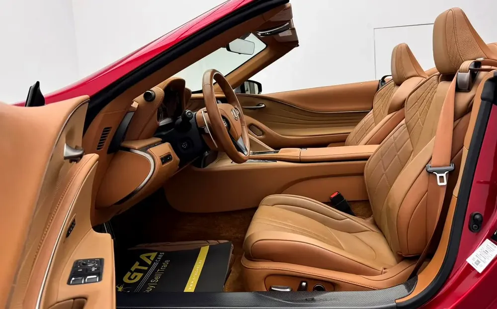 2021 Lexus LC500 Carbon, 2026 / Dec Lexus Warranty, Lexus Service History, GCC - Image 12