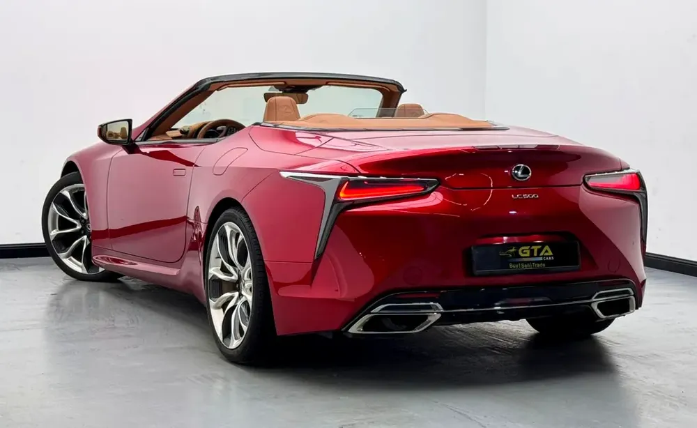 2021 Lexus LC500 Carbon, 2026 / Dec Lexus Warranty, Lexus Service History, GCC - Image 5