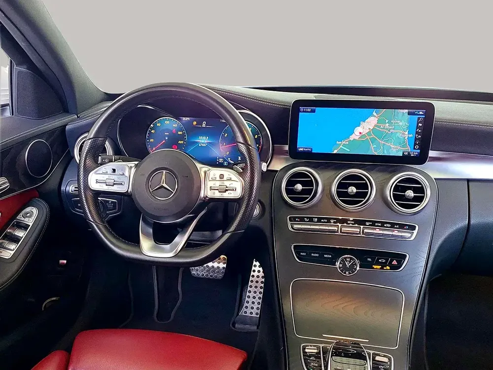 AED 1809/month | 2021 Mercedes-Benz C-Class C200 | GCC Specs | Ref#467474 - Image 9