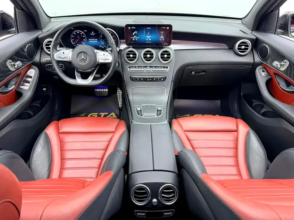 2020 Mercedes Benz GLC300 AMG 4MATIC Coupe, 2027 MB Warranty, Full MB Service History, GCC - Image 13