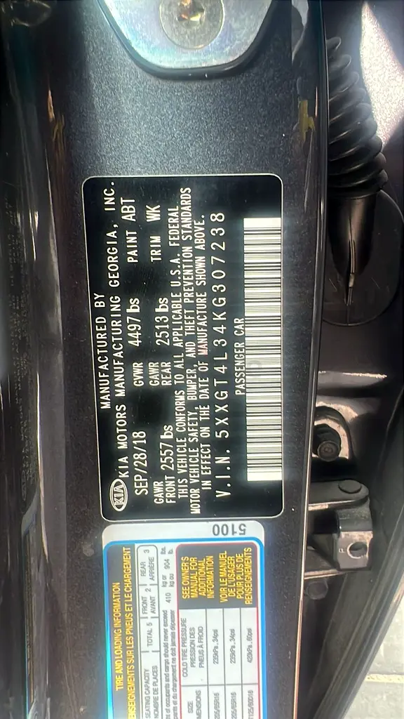 2019 Kia Optima EX Mid - Well Maintained - American Specs - Image 11