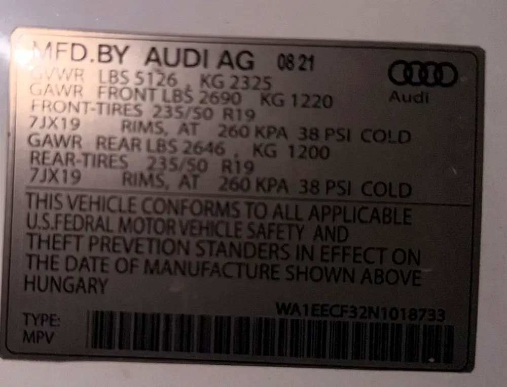 Audi Q3 S Line, 2022 model, full option, very clean - Image 5