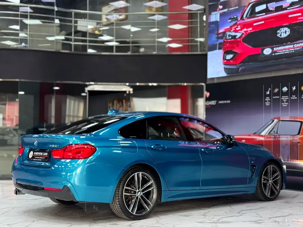 AED 1480 P/M 60 MONTH |BMW 430i M Sport Gran Coupe | Agency Maintained | Original Paint - Image 4